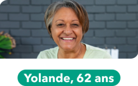 Yolande, 62 ans