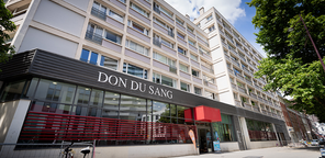 A lille, maison du don de sang 
