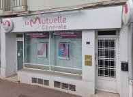 Vue extérieure de l’agence de La Mutuelle Générale de de EPINAL, du département des Vosges, en région Grand Est