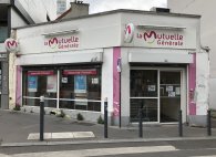 Vue extérieure de l’agence de La Mutuelle Générale de MONTREUIL, commune française située dans le département de la Seine-Saint-Denis