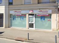 Vue extérieure de l’agence de La Mutuelle Générale de NEVERS, du département de la Nièvre en région Bourgogne-Franche-Comté, en Lorraine